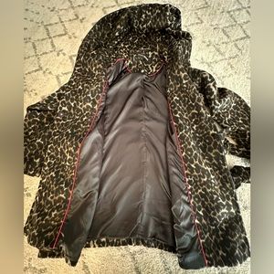 Steve Madden leopard print winter coat